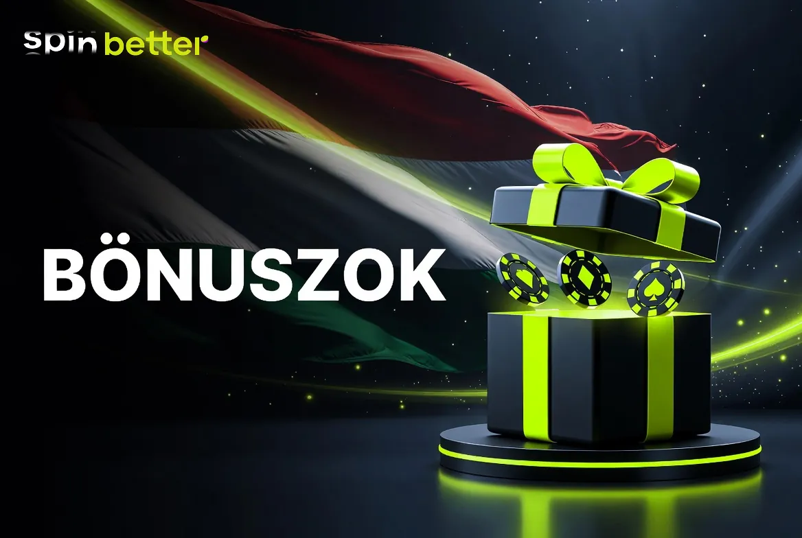 SpinBetter bonus ajánlata a magyar promóciós oldalon
